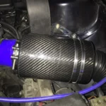 Carbon Fiber Air Intake Bellows Air Filter Kit Car Modification - Image 9