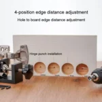 35mm Hole Opening Locator Cabinet Door Hinge Drills Hole Jig Puncher Woodworking Tool - Image 4