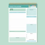 52 Sheets A4 English Daily Planner Coil Notepad Schedule Book To Do List Important Matters