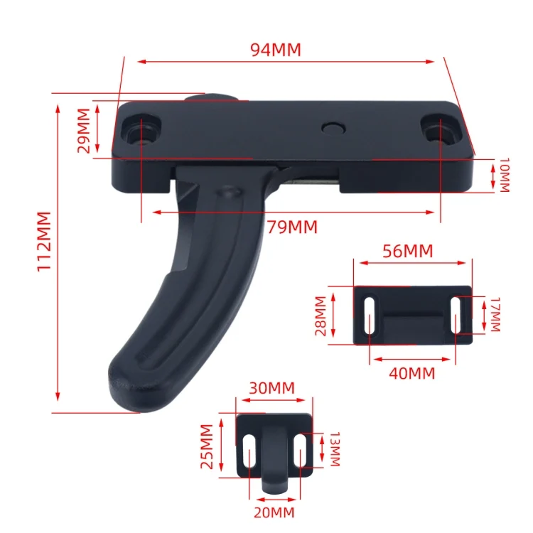 TBD06051780_B2.webp RV Screen Door Replacement L-shaped Handle - Image 3