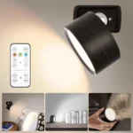 LED 360 Degree Rotating Lamp Magnetic Cabinet Spotlight Atmosphere Night Light - Image 2