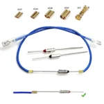 500pcs /Box 5 Specifications Of Gold Brass Quick Crimping Buckle U-Shaped Parallel Terminal Set - Image 4