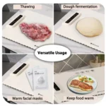 240W Electric Warming Tray Food Warmer with Adjustable Temperature, Timed Close - Image 3
