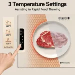240W Electric Warming Tray Food Warmer with Adjustable Temperature, Timed Close - Image 5