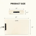 240W Electric Warming Tray Food Warmer with Adjustable Temperature, Timed Close - Image 10