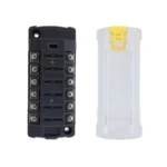 6-Way Plug-In Insulated Cover Fuse Box For Cars Yachts - Image 4