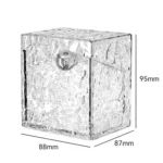 Bathroom No Punch Storage Box Restroom Wall Mounted Cotton Swab Organizer - Image 3