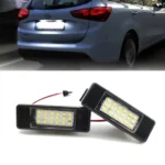 2pcs For Nissan Qashqai J10 / J11 / X-Trail / Teana License Plate Light Modification - Image 4