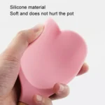 High Temperature Resistant Nonstick Heart Shaped Silicone Spatula Spoon Kitchen Baking Tools - Image 6