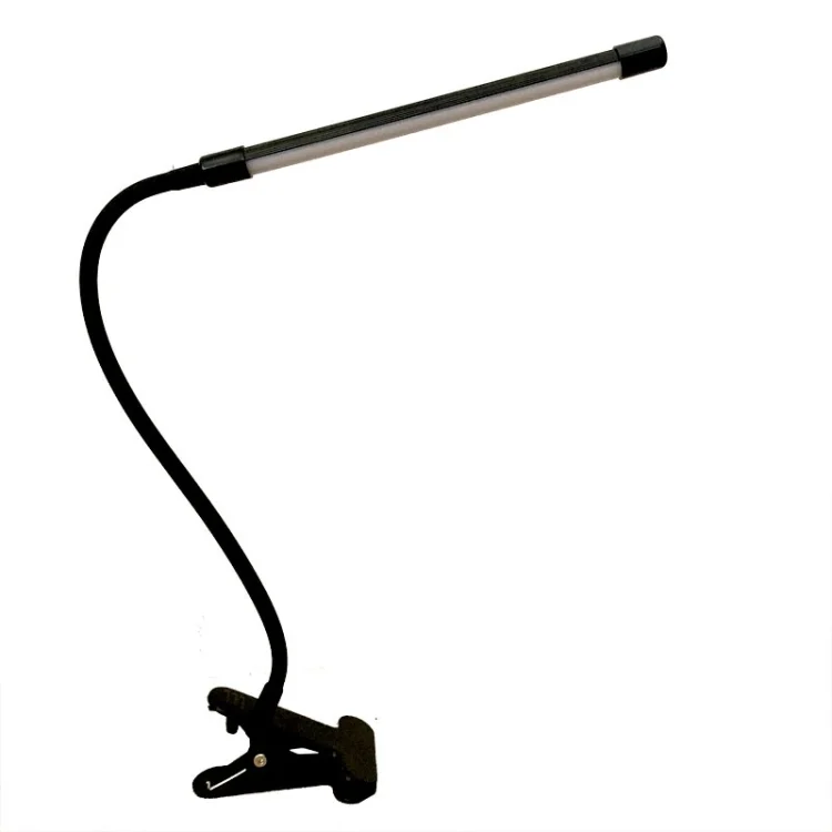 TBD0605186301_1.webp LED Table Lamp With Clamp & Flexible Gooseneck USB Reading Light Bedside Lamp - Image 2