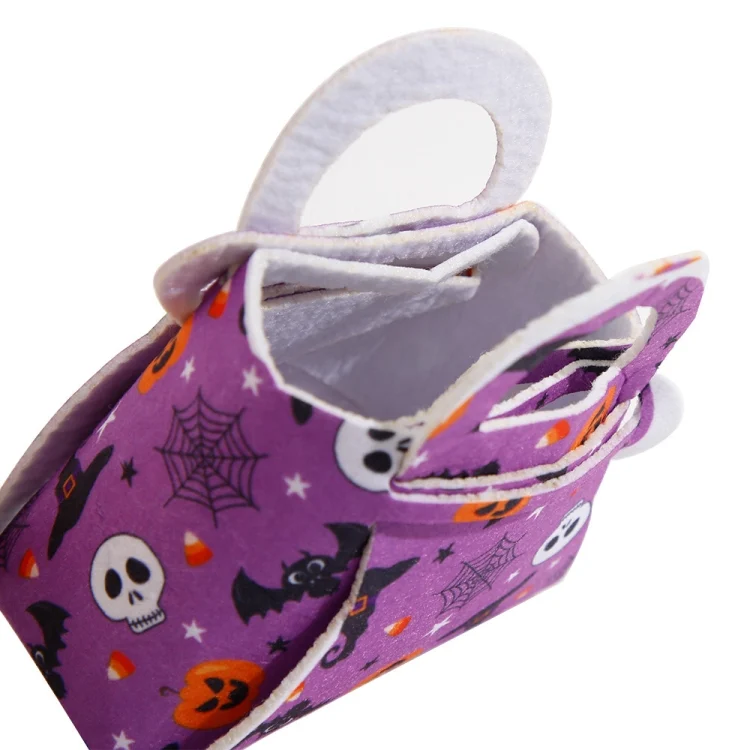 TBD06051874_B4.webp 2pcs /Pack DIY Halloween Candy Bag Children Dress-Up Felt Gift Bag - Image 5
