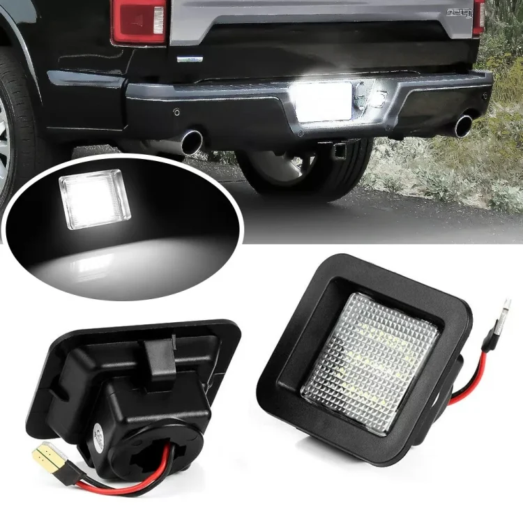 TBD06051875_B4.webp 2pcs For 2015 Ford F-150 Raptor LED License Plate Light - Image 5
