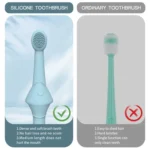 2pcs / Set Cats And Dogs Silicone Toothbrush Pet Oral Cleaning Care Tool - Image 4