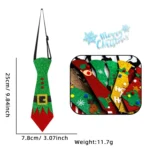 Christmas Children Cartoon Ties Holiday Party Performance Costume Props - Image 3