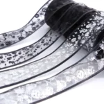 Halloween Decoration Gold-stamped Cartoon DIY Bow Ribbon - Image 3