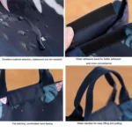 Lunch Thermal Bag Cooler Picnic Tote Food Bag Large Capacity  Insulated Storage Pack - Image 7