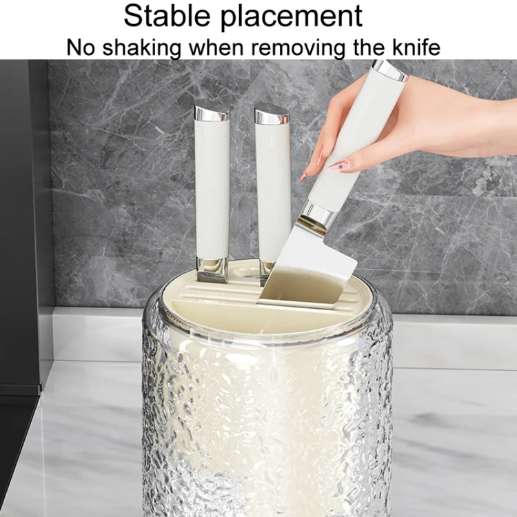 TBD06051938_B5.webp Kitchen Swivel Shelf Multifunctional Household Knife And Chopsticks Storage Rack - Image 6