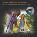 HUMZOR OBD2 Bluetooth Online Car Battery Pack Voltage Detection - Image 6