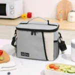 Portable Handheld Insulated Lunch Pack Outdoor Picnic Insulated Bento Bag - Image 2