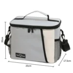 Portable Handheld Insulated Lunch Pack Outdoor Picnic Insulated Bento Bag - Image 3