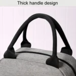 FRISCHE Portable Handheld Insulated Lunch Pack Outdoor Picnic Large Capacity Bento Bag - Image 6