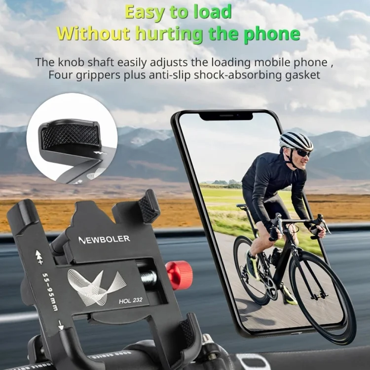 TBD06051979_B1.webp Bicycle Phone Holder Universal Aluminum Alloy Electric Bike Mount - Image 2