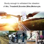 Bicycle Phone Holder Universal Aluminum Alloy Electric Bike Mount - Image 7