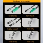 FNIRSI 200W Intelligent Constant Temperature Electric Soldering Iron Station - Image 14