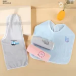Children Wash Towel Brushing Baby Bib Not Wetsuit Multifunctional Facial Washing Towel - Image 5
