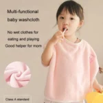 Children Wash Towel Brushing Baby Bib Not Wetsuit Multifunctional Facial Washing Towel - Image 8