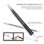 BAKU BA-898D+ T12 Solder Station Adjustable Temperature Electric Digital Soldering Iron For Phone Repair - Image 3