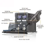 BAKU BA-898D+ T12 Solder Station Adjustable Temperature Electric Digital Soldering Iron For Phone Repair - Image 7