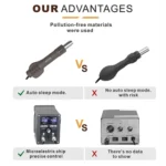 BAKU BA-898D+ T12 Solder Station Adjustable Temperature Electric Digital Soldering Iron For Phone Repair - Image 10