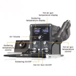 BAKU BA-898A+ 2-In-1 Soldering Station Hot Air Station Adjustable Temperature - Image 7