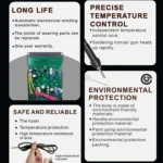 BAKU BA-898A+ 2-In-1 Soldering Station Hot Air Station Adjustable Temperature - Image 8