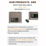 BAKU BA-898A+ 2-In-1 Soldering Station Hot Air Station Adjustable Temperature - Image 10