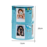 For Mini 3-Inch Transformable DIY Photo Frame Stand Storage Rack - Image 3