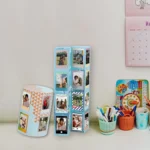 For Mini 3-Inch Transformable DIY Photo Frame Stand Storage Rack - Image 9