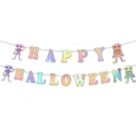 Halloween Party Letter Hanging Ornaments Decorative Flags Party Scene Decoration Props