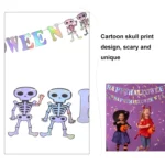 Halloween Party Letter Hanging Ornaments Decorative Flags Party Scene Decoration Props - Image 4