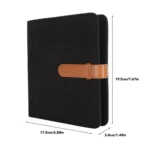 3 inch 288-photo Cotton Linen Album - Image 3