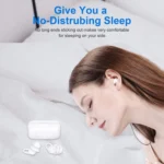 Bluedio NE Sleeping Silicone Earplugs Noise Reducing Soundproofing Earplugs With Storage Case - Image 2