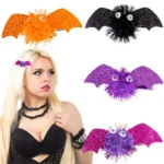 1pair Halloween Bat Hairpin Children Costume Headdress - Image 4