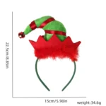 3D Cartoon Christmas Headband Christmas Party Decorations - Image 6