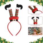 3D Cartoon Christmas Headband Christmas Party Decorations - Image 3