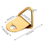 50pcs /Pack Photo Frame Hooks Hangers Triangle Single Hole Picture Hooks  with Screws - Image 3