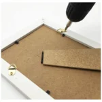 50pcs /Pack Photo Frame Hooks Hangers Triangle Single Hole Picture Hooks  with Screws - Image 5