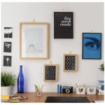 50pcs /Pack Photo Frame Hooks Hangers Triangle Single Hole Picture Hooks  with Screws - Image 6