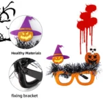 Halloween Party Decoration Glasses Masquerade Costume Props - Image 3