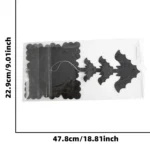 3m Halloween Honeycomb Garland Pendant Spider Bat Party Flag Scene Layout Props - Image 5
